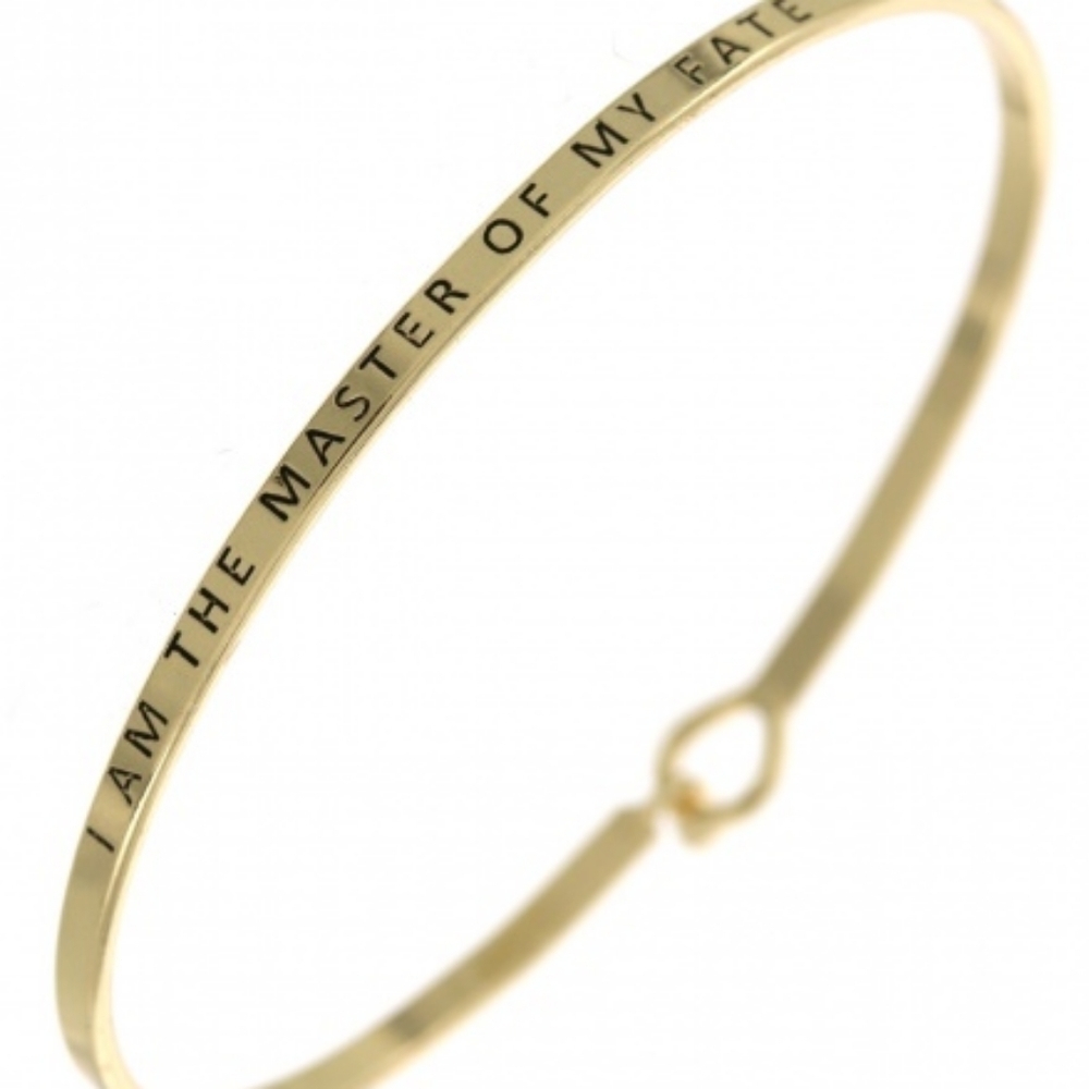 I Am The Master Of My Fate Bracelet - Picture 1 of 1
